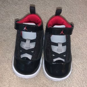 Infant- baby boy size 4 Jordan runners.